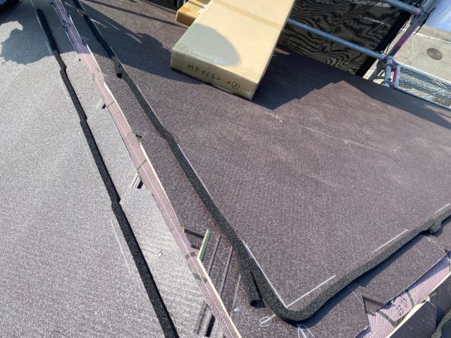 加古川市のカバー工事における防水処理